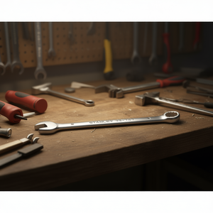 Clé à molette combinée Stanley pour une utilisation polyvalente dans diverses tâches - Product Image 3