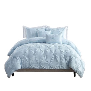 Ensemble de literie de collection hôtelière 100 % coton de qualité supérieure, respirant, avec housse de couette et taie d'oreiller, technique de tissage avec logo personnalisé - Product Image 2