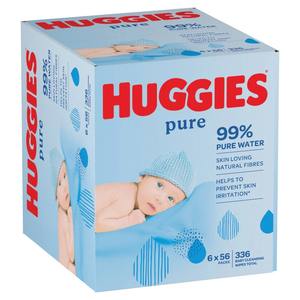Huggies Pure Baby Wipes, toallitas seguras y suaves de calidad premium, compra ahora, entrega rápida, perfectas para el cuidado de recién nacidos y niños pequeños - Product Image 4