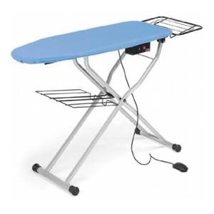 Tabla de Planchar Lelit Carla 3 en 1 Plateada y Azul PA71N, Tabla de Planchar de Alta Calidad - Product Image 1