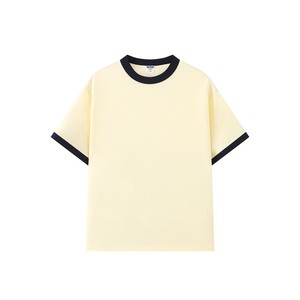 T-shirt de nouvelle qualité respirant 200gsm motif lourd 250gsm tissu décontracté coupe et coudre Style T-shirt pour hommes livraison DDP - Product Image 1