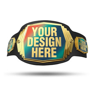 Ceinture de championnat personnalisée Ceinture grise par abonnement Prix de gros Fournisseur en vrac Ceinture de championnat de haute qualité Marque OEM - Product Image 1