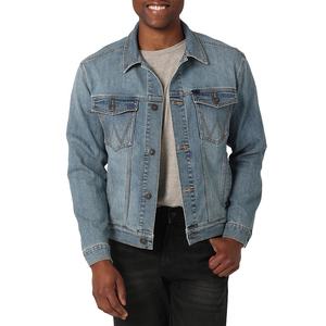 ¡Novedad de primavera 2025! Chaqueta vaquera informal de algodón para hombre, ropa de marca de estilo clásico para hombre, Chaqueta vaquera azul Retro lavada para hombre - Product Image 1