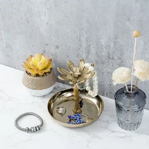 Bol en métal moderne artistique écologique fait à la main Article cadeau en forme de style européen pour affichage de décoration d'intérieur plaqué Superbe grand coffre-fort - Product Image 3