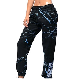 Pantalons de survêtement décontractés pour hommes, style droit, imprimés par sublimation, respirants, pantalons de fitness, entraînement, jogging, légers, non tissés - Product Image 6
