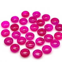 Perles de chalcédoine rose vif en forme de beignet, 12 mm, lisses, sculptées, fournitures pour la fabrication de bijoux