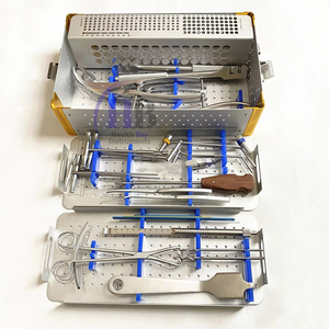 Ensemble d'instruments orthopédiques réutilisables en acier inoxydable à grand fragment pour la chirurgie des membres inférieurs Fixation osseuse MOL standard de sécurité - Product Image 5