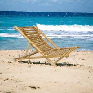 Nuevo estilo al aire libre Hotel piscina lado bambú tumbona mimbre salón ecológico Flexible bambú Silla de playa al aire libre tumbona - Product Image 2