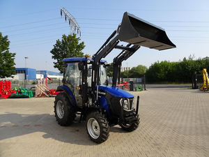 Nouveau tracteur agricole puissant de 55 CV à 4 roues motrices avec boîte de vitesses et moteur pour l'agriculture moderne, le travail des champs, le labour et la gestion des cultures - Product Image 2