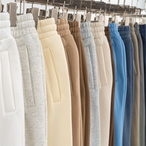 กางเกงสเวตแพนท์ผ้าแคนวาสทรงตรงแบบลำลองสำหรับผู้ชาย ปรับแต่งได้ตามต้องการ - Product Image 4