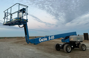 รถกระเช้าบูมลิฟท์ Genie S-85 ขนาด 26 เมตร แบบไฮดรอลิก แขนปรับระดับได้ ใช้เครื่องยนต์ดีเซล พร้อมเกียร์ปั๊มประสิทธิภาพสูง - Product Image 4