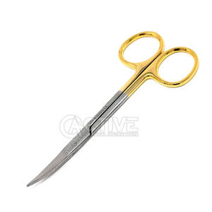 Instrumentos quirúrgicos Iris Tijeras Acero inoxidable Oftálmico Recto y curvo CE Aprobado Iris Tijeras Acero inoxidable - Product Image 6