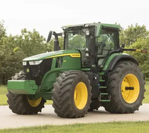 Tracteur agricole d'occasion de haute qualité John 95hp deere-avec cabine bonne qualité/état à vendre tracteur agricole