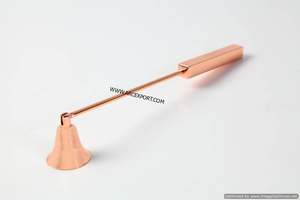 Renifleur de bougie en métal plaqué argent forme Antique fantaisie nouveau Design élégant dernier renifleur de bougie - Product Image 4