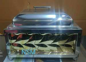 Último plato de frotamiento de Metal de acero inoxidable hecho a mano tradicional elegante mesa clásica para restaurante al por mayor - Product Image 2