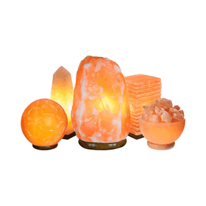 Lampe en forme de diamant en sel rose de l'Himalaya naturel, bienfaits pour la santé, lumière ionisante au sel rose pour les passionnés de décoration et le bien-être des spas - Product Image 5