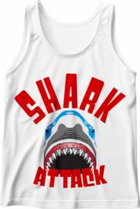 เสื้อกล้ามสำหรับผู้ชายเสื้อแขนกุดสีขาวผ้าฝ้าย100% ออกแบบได้ตามต้องการ - Product Image 5