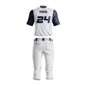 Direct Factory Supply Custom Made Comfortable Fabric Lightweight Men Baseball Jerseys Sublimated Softball & Baseball Uniforms - Product Image 5