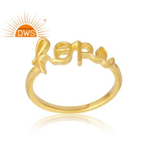 Anillo de Plata de Ley 925 chapado en oro de 18 quilates, joyería fina Demi para mujer, regalo para ella - Product Image 1