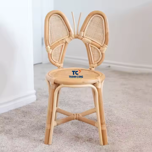 Producto caliente Durable Rattan Kids Chair Maravillosa mariposa Kids Chair Hecho a mano por Thanhcongcraft - Product Image 1