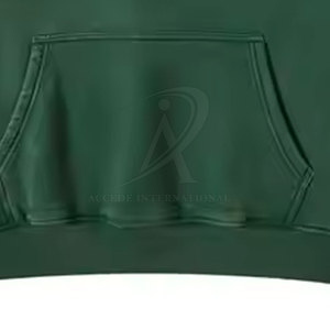 เสื้อมีฮู้ดผ้าซักกรดสำหรับผู้ชายเสื้อผ้าแฟชั่นขนาดใหญ่พิเศษ - Product Image 2