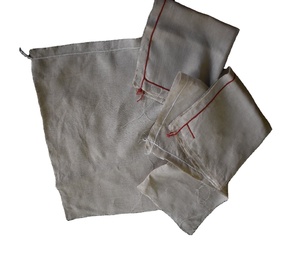 100% Linen Natural Colour Handmade Embroidered <b>Napkins</b> No Sew Home Use for Branding - Product Image 3