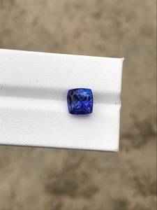 Tanzanita Azul Natural de Primera Calidad, Tratada Térmicamente, 4 Quilates, Corte Cojín, Suelta, Calidad Superior, Hecha a Mano, Venta al por Mayor, Alta Precisión, Tercera Clase - Product Image 3