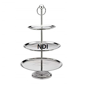 Hotel Tableware Decoration Accessories Luxury Wedding Parties <b>Cake</b> <b>Server</b> Stand Handmade Design Metal Cup <b>Cake</b> Stand - Product Image 6