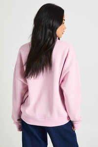 Sudaderas con Capucha y Cuello Redondo de Felpa, Mezcla de Algodón de 400 Gsm, Personalizadas al por Mayor para Mujer, Transpirables, con Logotipo Frontal - Product Image 5