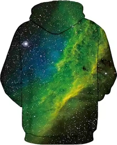 เสื้อฮู้ดดี้ซับลิเมชั่นสำหรับฤดูหนาว บริการ OEM ออกแบบเองได้ ระบายอากาศได้ดี ใส่ได้ทั้งชายและหญิง เนื้อผ้าซับลิเมชั่นกันหนาว แบบเรียบง่าย ผ้าฝ้าย 100% พิมพ์ลาย - Product Image 2