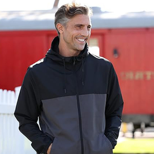 Cremallera Soft Shell Windbreaker a prueba de viento Puffer Poliéster Chaquetas impermeables Unisex Abrigo con capucha Bomber Fleece Jumper Jacket - Product Image 5