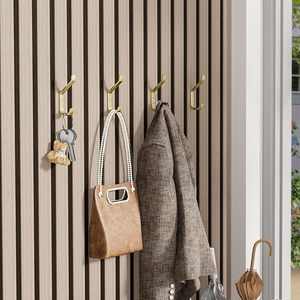 Gancho para abrigos montado en la pared de acero inoxidable antiguo, colgador de pared de Metal para organización de armario para colgar toalla, sombrero, ropa para llaves - Product Image 3