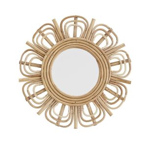 Espejo decorativo de pared de ratán marco elegante perfecto para bodas aniversarios Hoteles Boutique y casas familiares culturales - Product Image 4