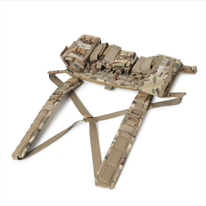 Plate-forme de poitrine tactique, plates-formes de poitrine réglables et détachables avec pochette magnétique gilet de plate-forme de poitrine tactique sac à dos tactique - Product Image 5