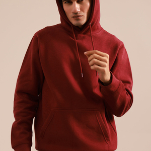 Sudadera de forro polar suave en tonos tierra cálidos con un diseño relajado, bolsillo canguro y un diseño acogedor, perfecta para el uso diario informal. - Product Image 3