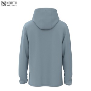 Conjunto de Sudadera con capucha y pantalones cortos deportivos para hombre con estilo, chándal de Color sólido para invierno, venta al por mayor, Sudadera con capucha y pantalones cortos de manga corta Reversible - Product Image 2