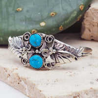 Brazalete Navajo Sleeping Beauty Turquesa Moda - Product Image 2