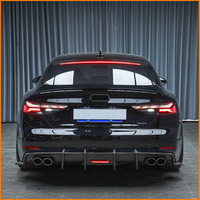 Feux arrière LED style Venom pour Audi A5 2017 2018 2019 2020, clignotants séquentiels améliorés 2025, noir fumé, blanc, feux arrière