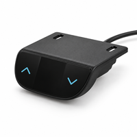 Cadre de bureau électrique noir réglable en hauteur avec commande à deux boutons et largeur ajustable pour postes de travail à domicile