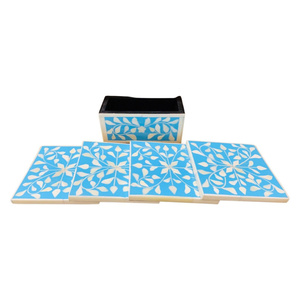 Posavasos de Nácar en Tonos Neutros, Elegantes Accesorios Decorativos para Mesa Hechos a Mano con Conchas, Protección OEM ODM, Artesanos Vietnamitas - Product Image 6