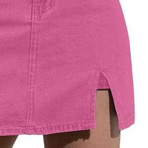 Jupe en jean pour femmes à la vente chaude Nouveau design Vêtements décontractés Tailles sur mesure pour adultes Respirant avec décoration à paillettes - Product Image 5