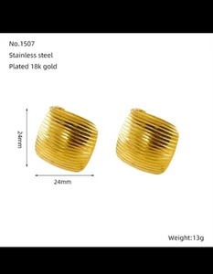 Pendientes de tuerca a la moda de calidad superior, perfectos para la Oficina, la universidad o la fiesta, disponibles a un precio asequible - Product Image 4