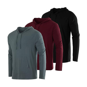 Sweat à capuche surdimensionné pour hommes de haute qualité Streetwear polaire coton mélangé décontracté imprimé bouffant personnalisé Anti-rétrécissement tricoté - Product Image 1