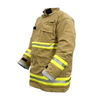 Vêtements de travail pour pompiers, veste et pantalon de protection résistants, uniformes renforcés, salopette réglable multi-poches