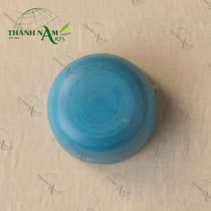 Bol en bambou réutilisable de couleur personnalisée vaisselle légère laquée faite à la main fourniture de salle à manger OEM écologique pour salade soupe nouilles - Product Image 4