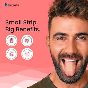 Tiras Orales de Energía Instantánea con Cafeína y Vitaminas B para un Impulso Rápido y Mayor Vigilancia - Product Image 3