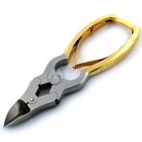 Coupe-ongles en porte-à-faux professionnel Double Action à ressort coupe-ongle robuste pour ongles épais doigt pied podiatrie Cur