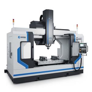 เครื่องจักรกลซีเอ็นซีแบบสองเสาที่เชื่อถือได้ สำหรับงานโลหะหนัก แม่พิมพ์ ชิ้นส่วนโลหะ ตัวเรือน ทนทาน แข็งแรง มีประสิทธิภาพ ทรงพลัง - Product Image 6