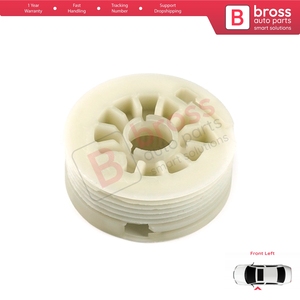 BWR5222 Window Regulator Repair <b>Cable</b> Roll <b>Gear</b> Reel Wheel Pulley Front Left Door for Elantra MK4 HD Sonata MK5 NF 2005-2008 Tuc - Product Image 3