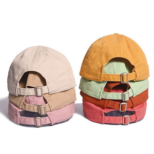 Custom Logo 6-Panel <b>Plain</b> <b>Baseball</b> <b>Cap</b> High Quality 100% Wool Hand Embroidered Formal Style for Outdoor Sports Beach Use - Product Image 6